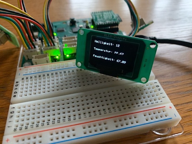 Beispiel für LED-Display