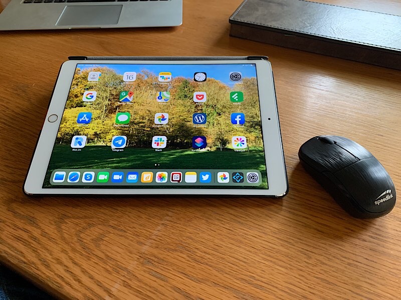 iPad mit Maus fürs Bildschirm teilen